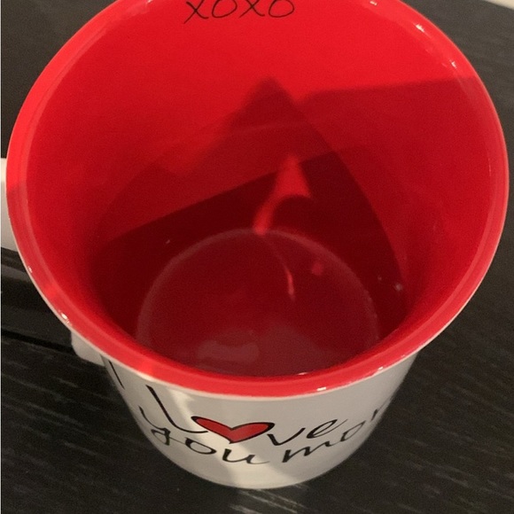 Never used set of 2 I Love You Ceramic Mugs. - Picture 2 of 4